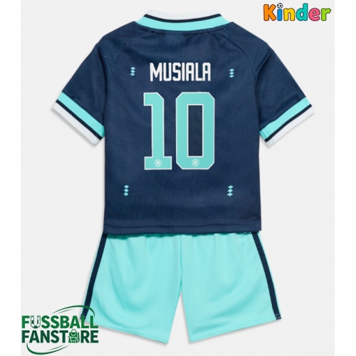 Deutschland Jamal Musiala #10 Replik Auswärtstrikot Kinder WM 2026 Kurzarm (+ Kurze Hosen)